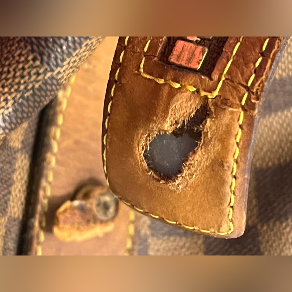 Louis Vuitton Vintage Damier Ebene Centenair Columbine Tote - Picture 14 of 16